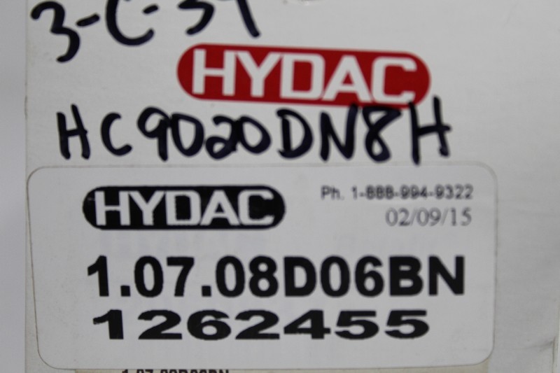 HYDAC 1.07.08D06BN NSFB - Click Image to Close