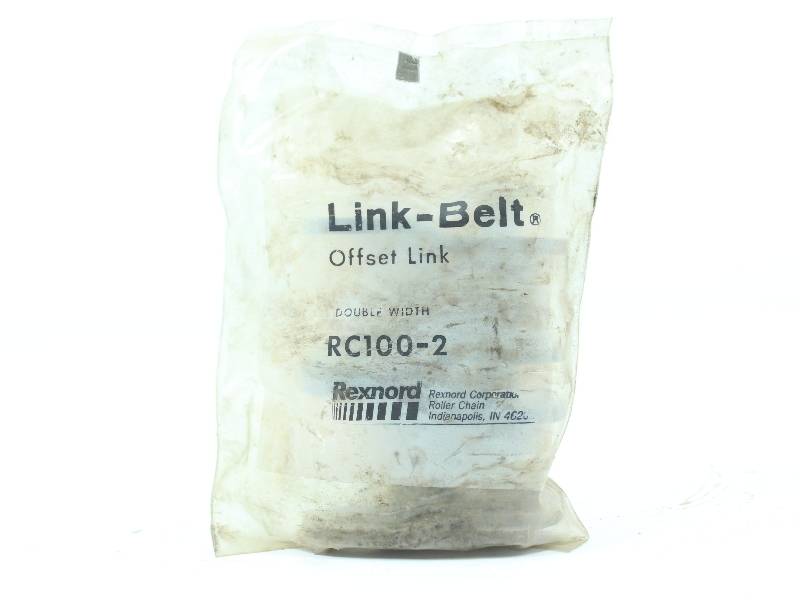 LINKBELT 100-2 OFFSET LINK RC100-2 NSFB - Click Image to Close