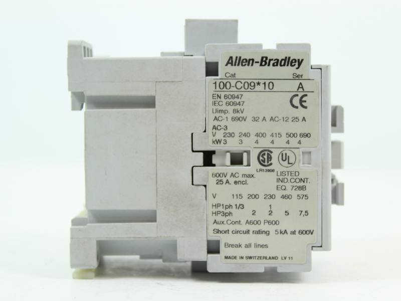 ALLEN-BRADLEY 100-C09D10 SER. A NSNB - CONTACTOR - Click Image to Close