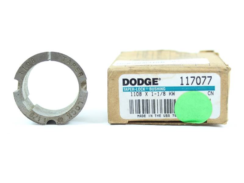 DODGE 1108X1 1/8-KW 117077 NSFB - TAPER LOCK BUSHING - Click Image to Close
