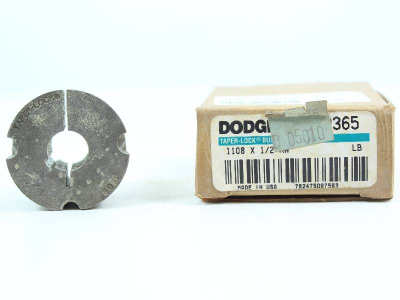 DODGE 1108X1/2-KW 119365 NSFB - TAPER LOCK BUSHING - Click Image to Close