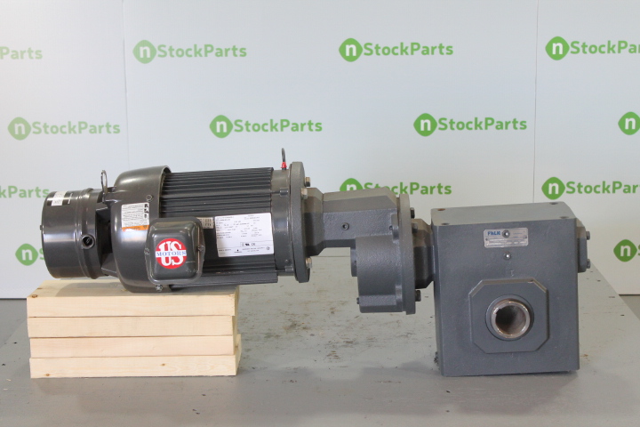 FALK 1425WBHQM1 49003470608 NSNB - 3 HP RIGHT ANGLE GEAR MOTOR 1 - Click Image to Close