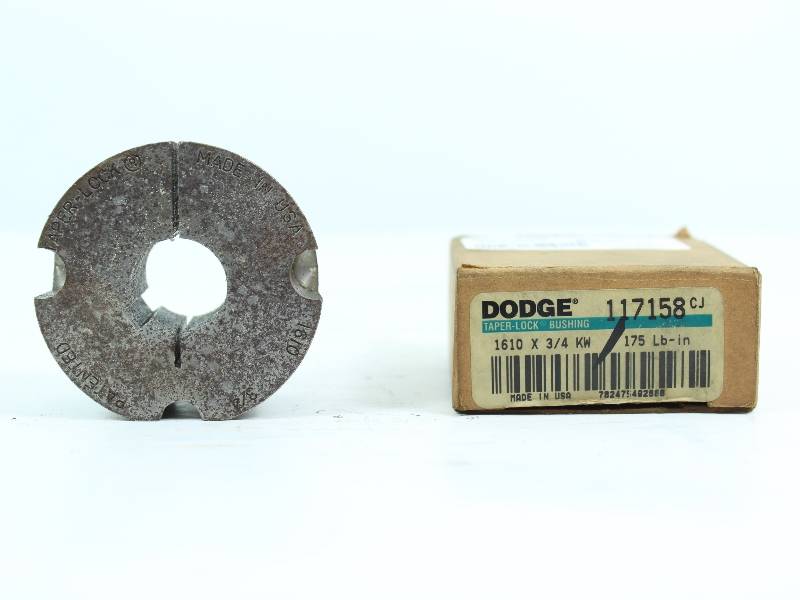 DODGE 1610 X 3/4 KW 117158 NSFB - TAPER LOCK BUSHING - Click Image to Close