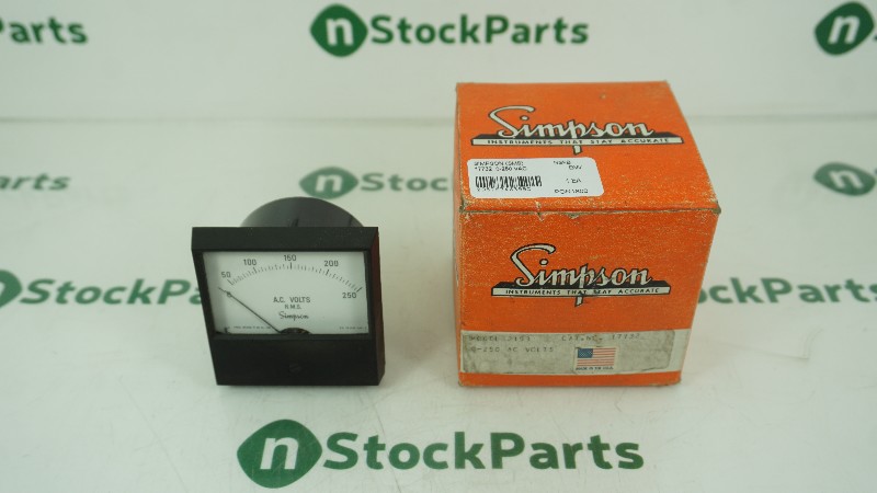 SIMPSON 17732 0-250 VAC NSFB