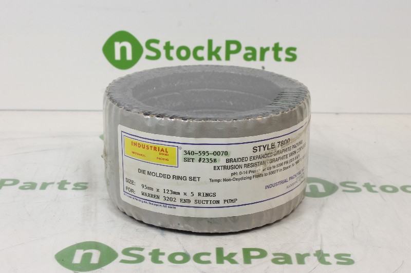 INDUSTRIAL PACKING 340-595-0070 SET# 235B NSFB - Click Image to Close