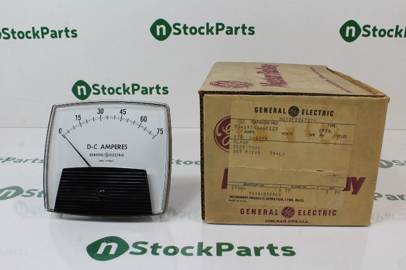 GENERAL ELECTRIC 50-197434HFZZ2 NSFB