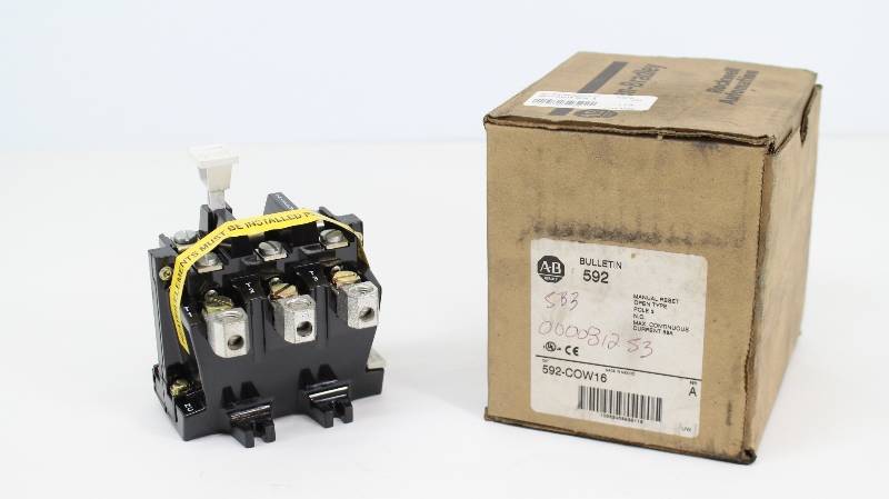 ALLEN-BRADLEY 592-COW16 SER. A NSFB - SAFETY SWITCH - Click Image to Close