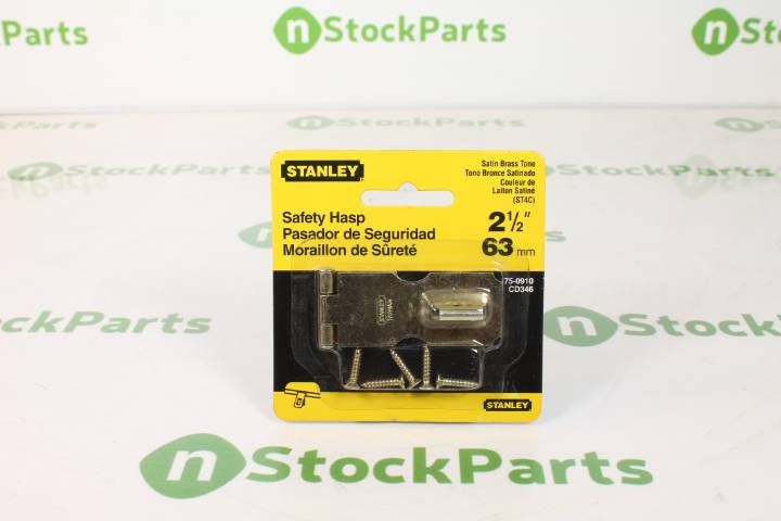 STANLEY 75-0910 NSFB - Click Image to Close
