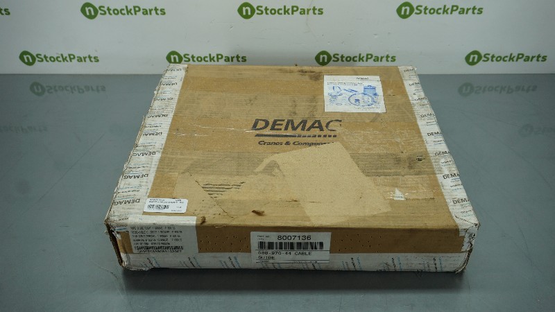 DEMAG 588-970-44 CABLE GUIDE 8007136 NSFB - Click Image to Close
