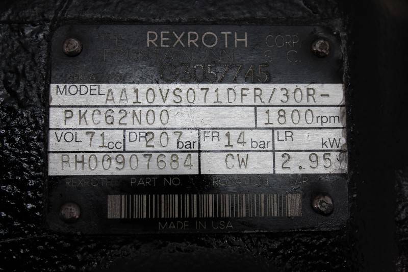 REXROTH AA10VS071DFR/30R-PKC62N00 NSNB