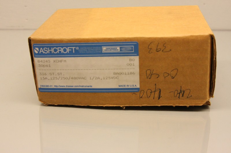 ASHCROFT B424S XCHFM 30PSI NSFB - Click Image to Close