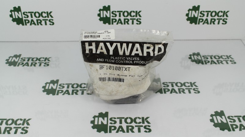 HAYWAR BF10100TXT BULKHEAD FITTING 1" PVC NSFB