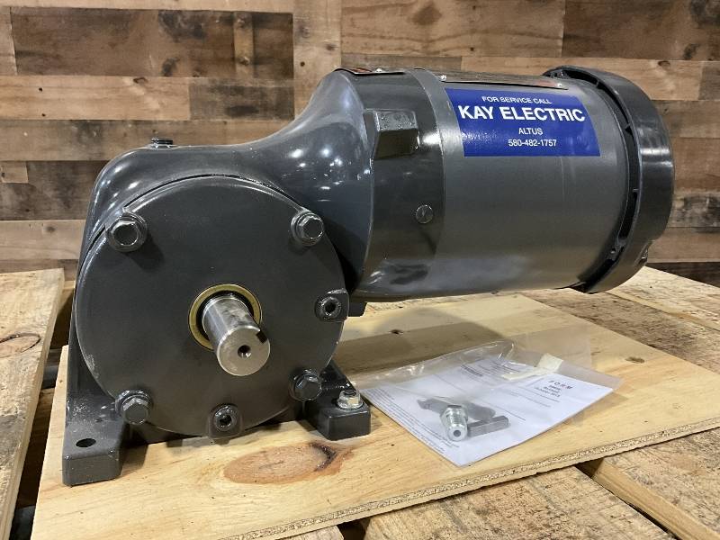 BROWNING D05/E438/N NSNB - 0.78 HP RIGHT ANGLE GEAR MOTOR 1750 R - Click Image to Close