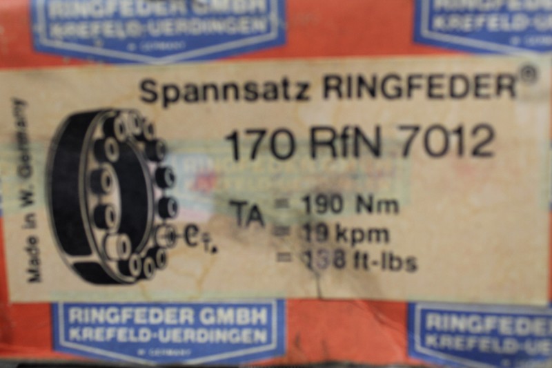 RINGFEDER RFN 7012 170 NSFB