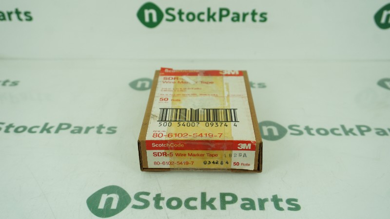 3M SDR-5 50PACK WIRE MARKER TAPE NSFB - Click Image to Close