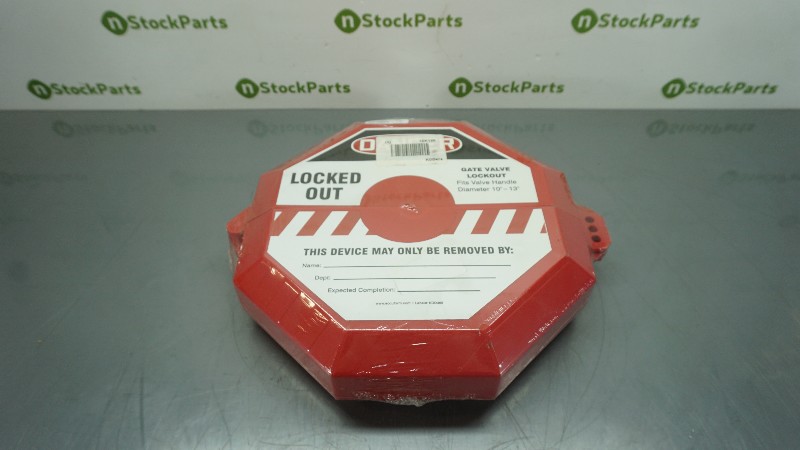 ACCUFOR 10K126 LOCKOUT-TAGOUT FOR 10"-13" VALVE HANDLE NSFB