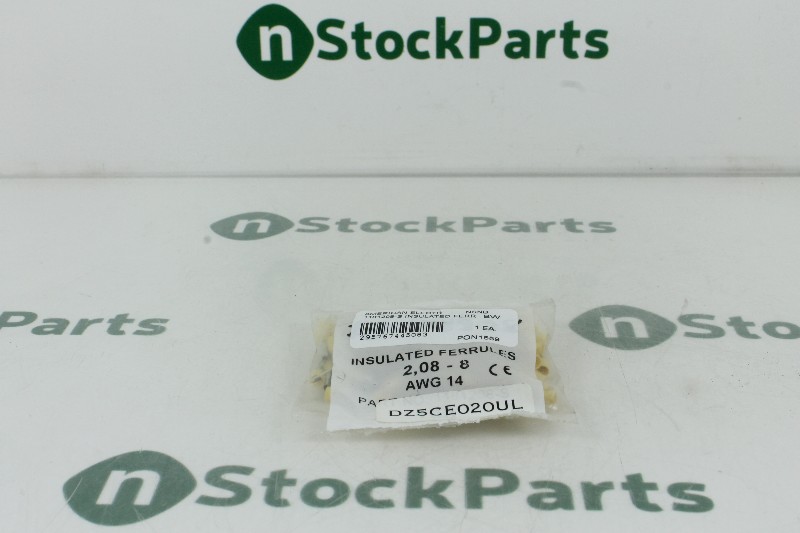AMERICAN ELECTRIC EQUIPMEN 1181208-S 100PACK INSULATED FERRULES