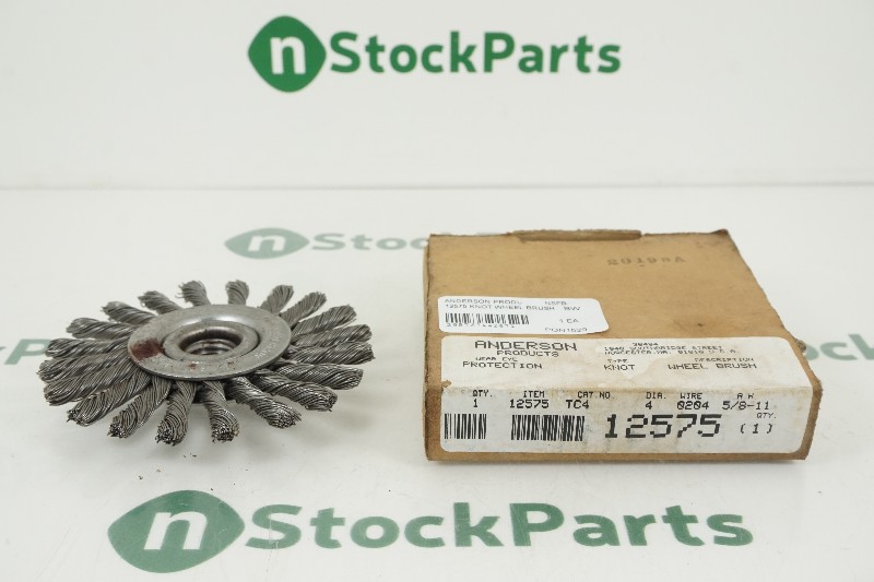 ANDERSON PRODUCTS 12575 KNOT WHEEL BRUSH NSFB