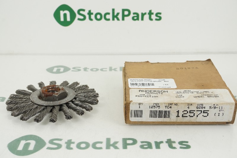ANDERSON PRODUCTS 12575 KNOT WHEEL BRUSH NSMD