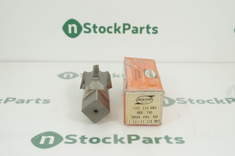 BRUBAKER TOOL 134HNA 1 1/4-11 1/2 NPT TAPER PIPE TAP NSFB