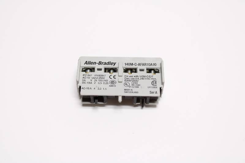 ALLEN-BRADLEY 140M-C-AFAR10A10 SER A NSNBC01 - CONTACTOR