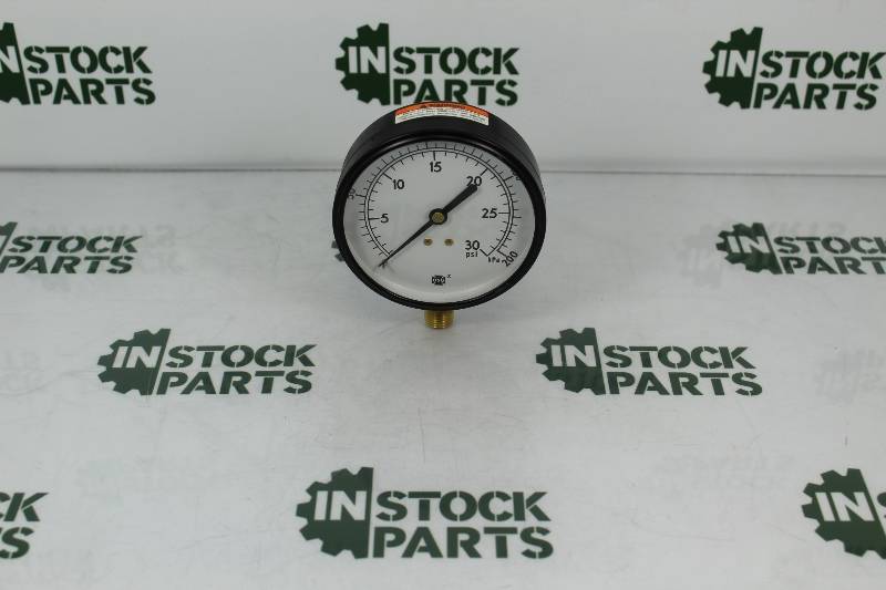 US GAUGES 142649 0-30 PSI 0-200 KPA 1/2"NPT NSNBC7