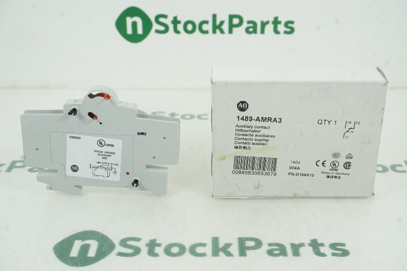ALLEN-BRADLEY 1489-AMRA3 AUX CONTACT CIR BRK NSFB