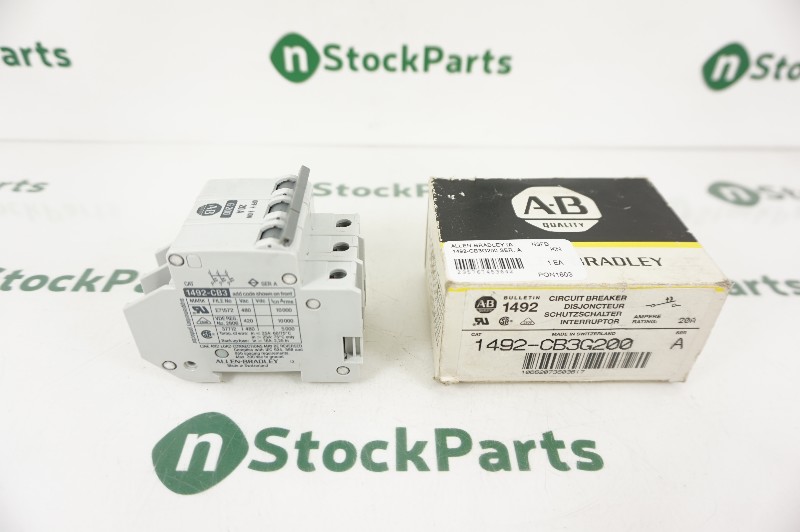 ALLEN-BRADLEY 1492-CB3G200 SER. A CIRCUIT BREAKER NSFB