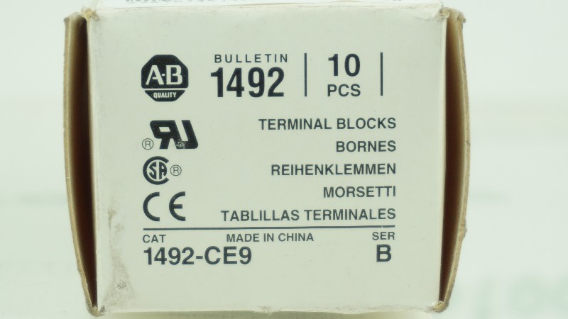 ALLEN-BRADLEY 1492-CE9 SER.B 10PACK NSFB