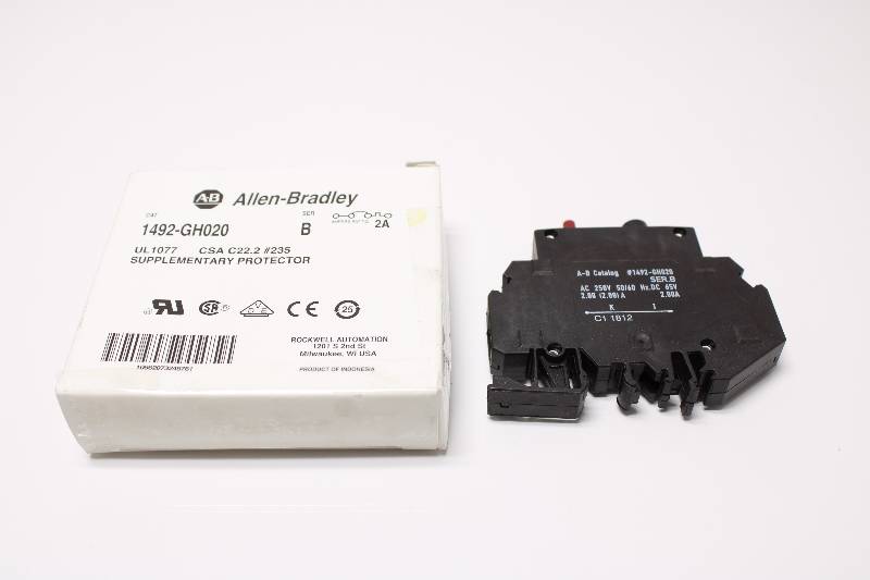ALLEN-BRADLEY 1492-020 SER B NSFBC01 - CIRCUIT BREAKER