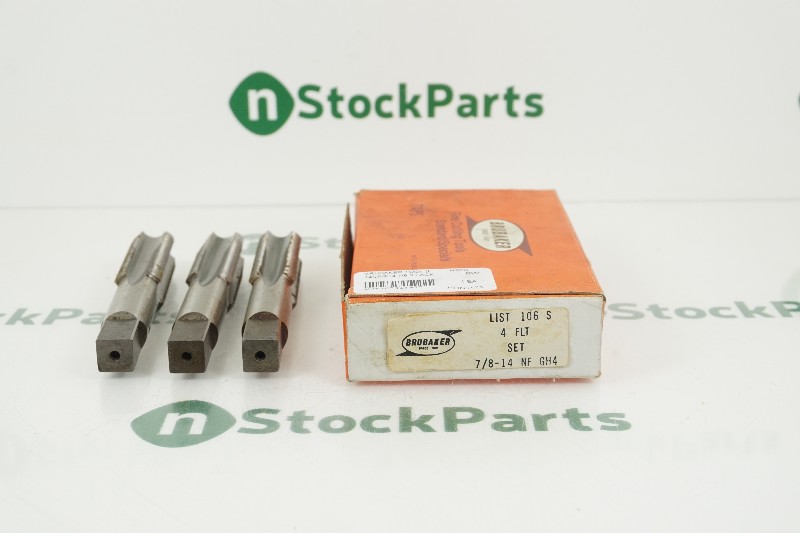 BRUBAKER TOOL 14NFGH4 7/8 3 PACK TAPS NSFB