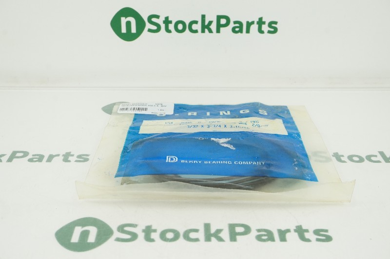 BERRY BEARING COMPANY 154-BUNA-O-5PACK 3/32 X 3-3/4 X3-15/16 NSF