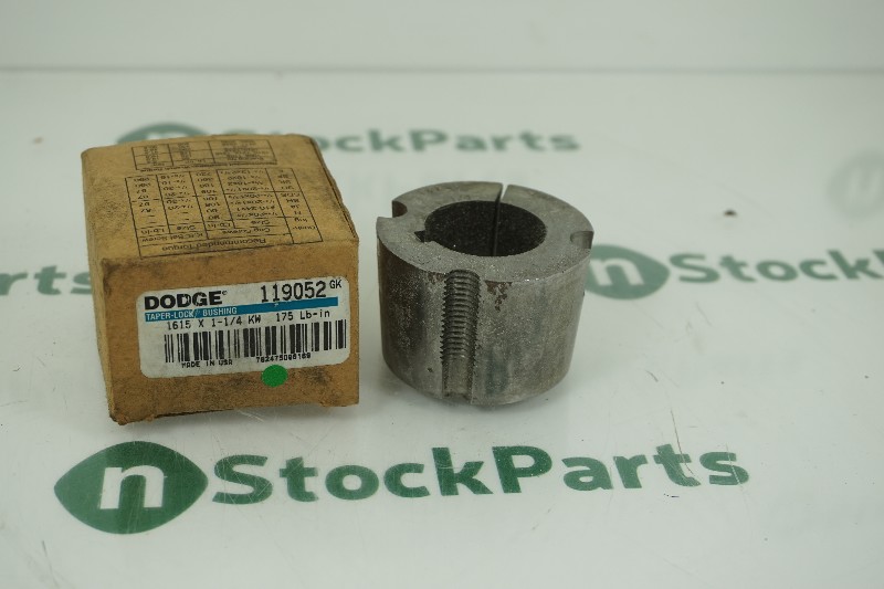 DODGE 1615-X-1-1/4-KW 175 LB-IN 119052 NSFB - TAPER LOCK BUSHING