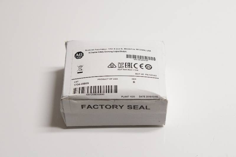 ALLEN-BRADLEY 1734-OB8S SER B NSFBC01 - SAFETY SWITCH