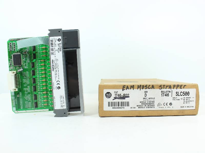 ALLEN-BRADLEY 1746-IB32 SER. D INPUT MODULE NSNB
