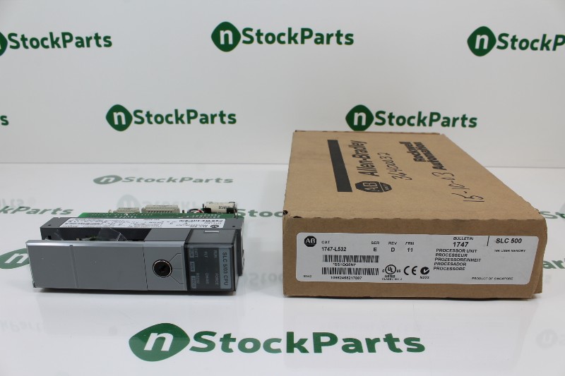 ALLEN-BRADLEY 1747-L532 SER. E REV. D FRN. 11 PROCESSOR UNIT NSF