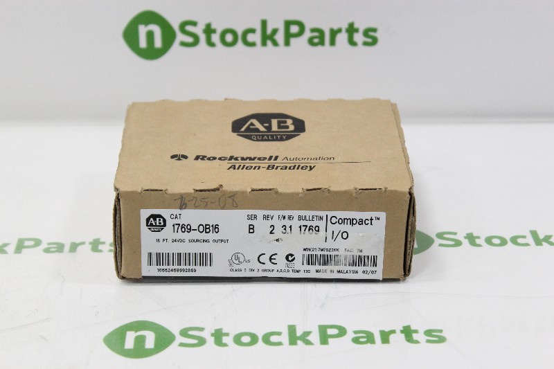 ALLEN-BRADLEY 1769-OB16 SER.B REV.2 F/W3.1 NSFB