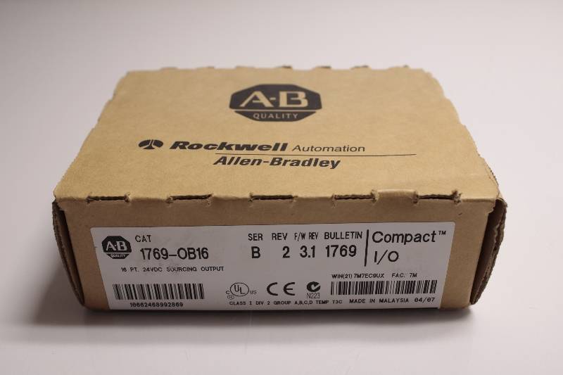 ALLEN-BRADLEY 1769-OB16 SER B NSFBC01 - PLC