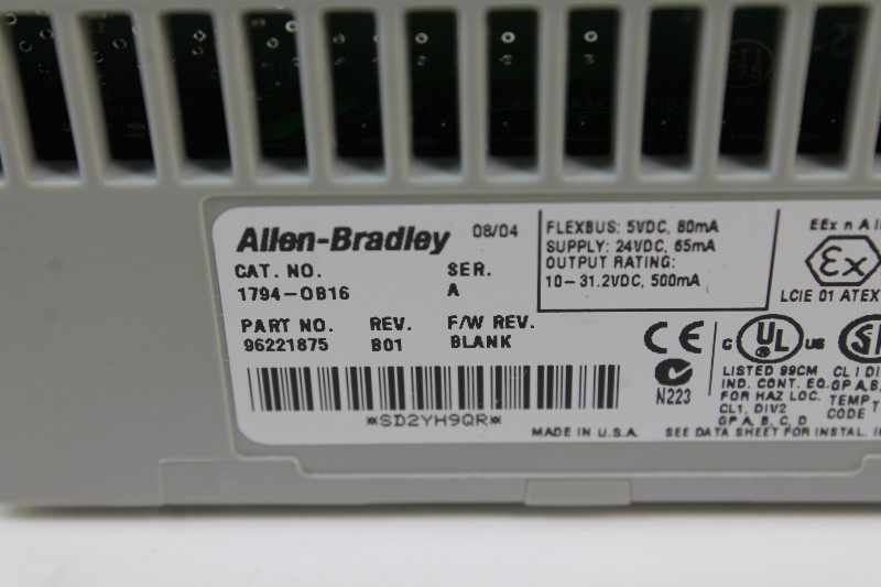 ALLEN-BRADLEY 1794-OB16 SER. A NSNB
