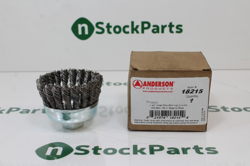 ANDERSON PRODUCTS 18215 2 3/4" SINGLE ROW WIRE CUP NSFB