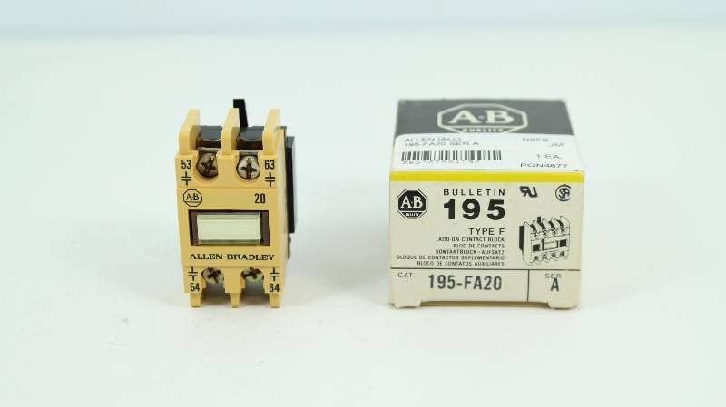 ALLEN-BRADLEY 195-FA20 SER A NSFB