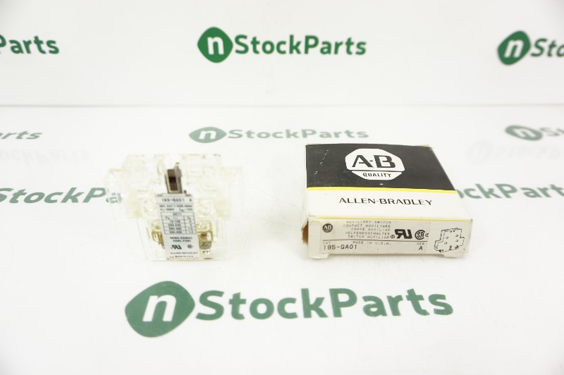 ALLEN-BRADLEY 195-GA01 SER.A AUXILLARY SWITCH NSFB
