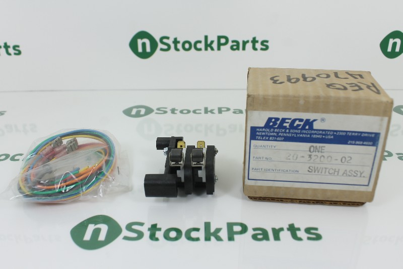BECK 20-3200-02 SWITCH ASSEMBLY NSFB