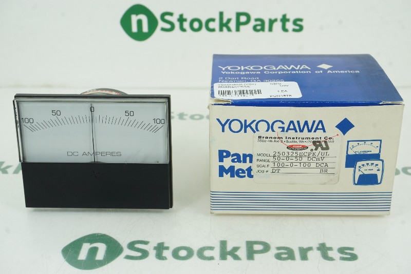 YOKOGAWA 250325ECPK/UL PANEL METER NSFB
