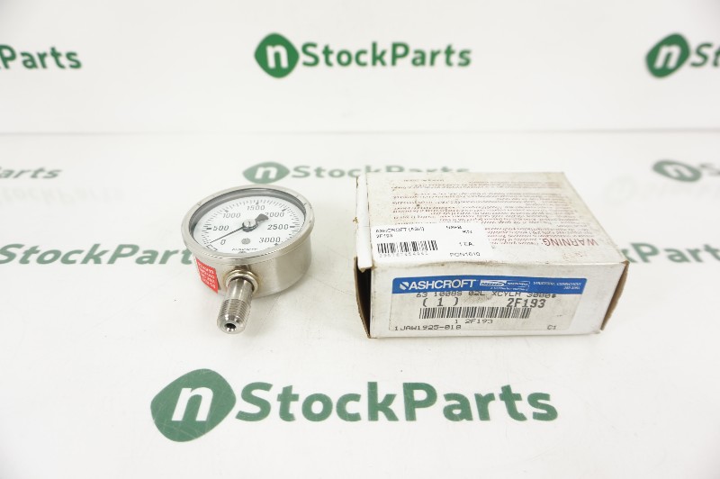 ASHCROFT 2F193 GAUGE NSFB