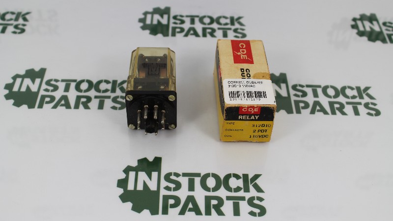 CORNELL DUBILIER ELECTRONICS 312D10 110VAC NSFB