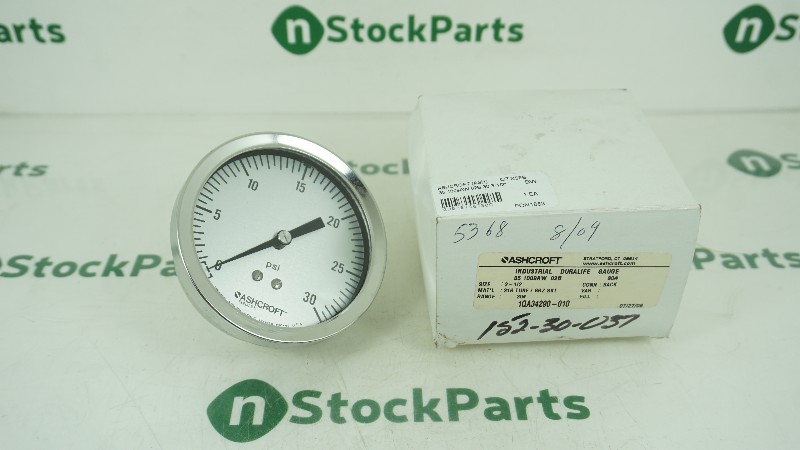 ASHCROFT 35 1009AW 02B 30 3-1/2" NSFBC7