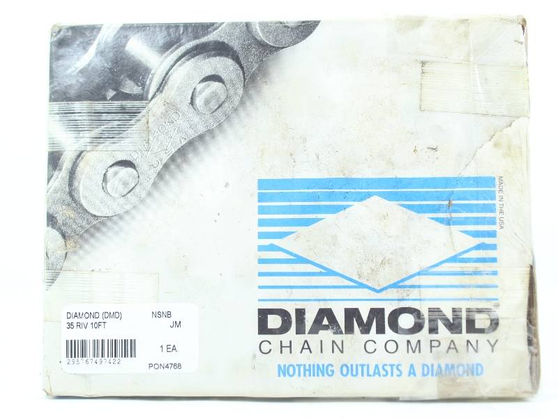 DIAMOND 35 RIV 10FT NSNB - 35 ROLLER CHAIN
