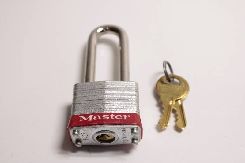 MASTER LOCK 3KALHRED 6 PACK NSNB