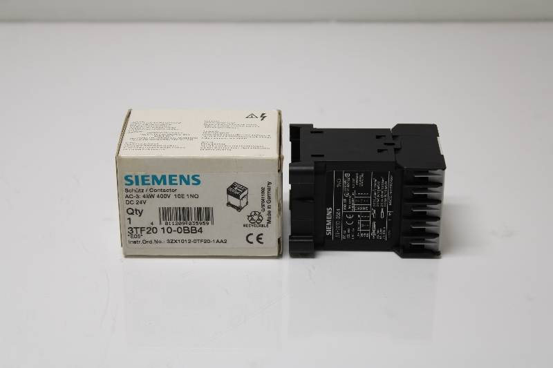 SIEMENS 3TF2010-0BB4 NSFB - CONTACTOR